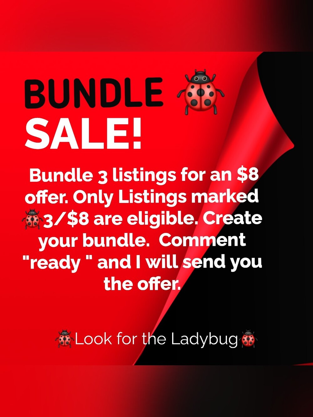 BUNDLE DEAL 3/$8